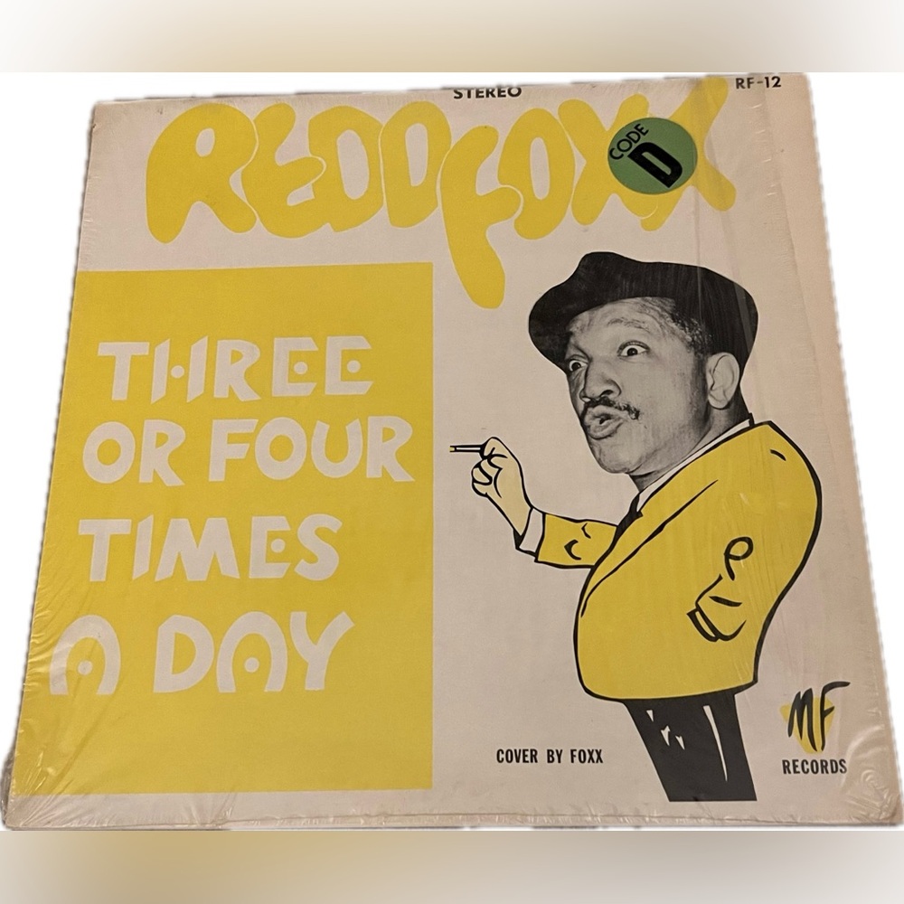 Redd Foxx Three or Four Times A Day Vinyl Album